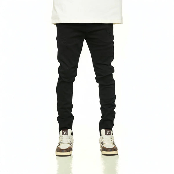 PHEELINGS "ECLIPSE" SKINNY DENIM (JET BLACK)