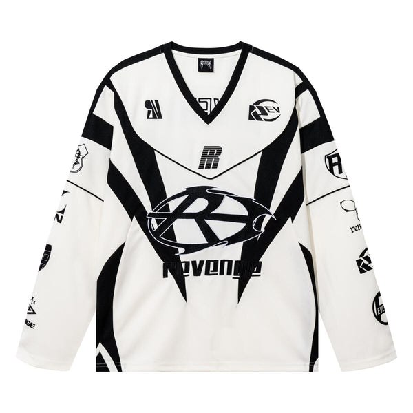 REVENGE RACER PATCH JERSEY CREAM