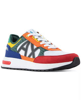 ARMANI EXCHANGE Men's Colorblock Multicolor Fashion Sneaker