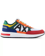 ARMANI EXCHANGE Men's Colorblock Multicolor Fashion Sneaker