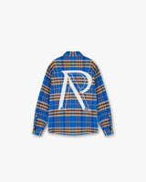 REPRESENT HEAVYWEIGHT INITIAL FLANNEL SHIRT