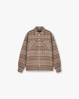 REPRESENT HEAVYWEIGHT INITIAL FLANNEL SHIRT