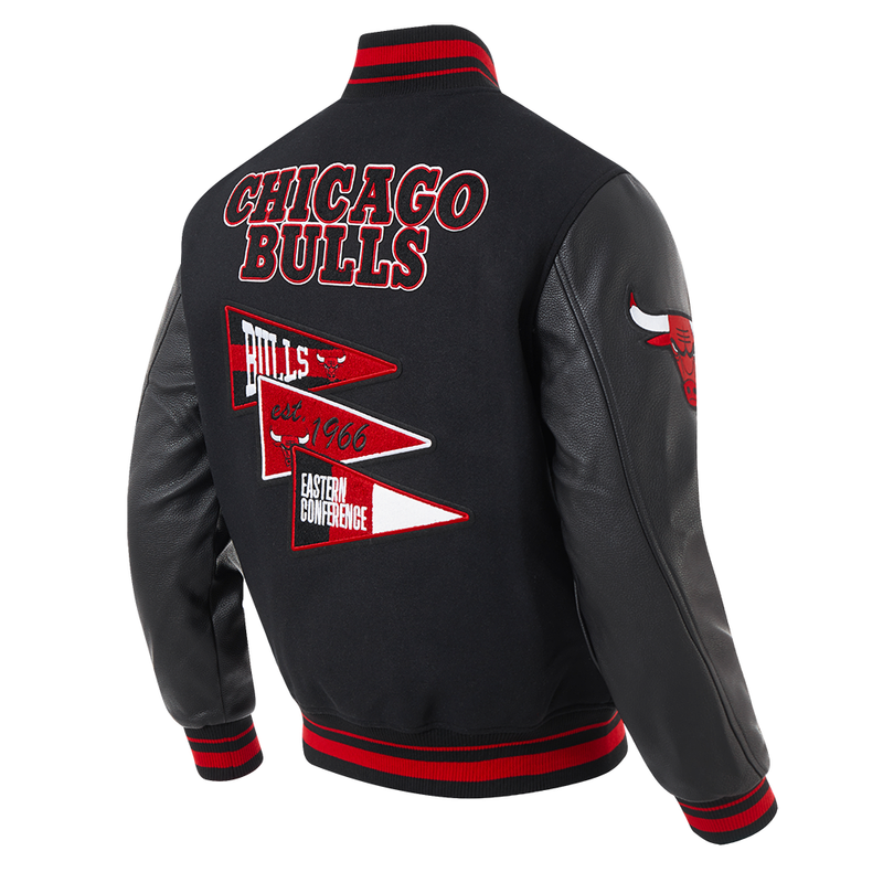 Pro standard CHICAGO BULLS TEAM PENNANTS M RIB WOOL VARSITY JACKET