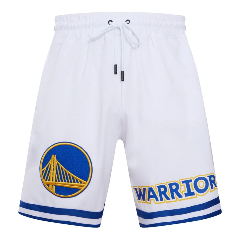 PRO STANDARD GOLDEN STATE WARRIORS CLASSIC CHENILLE DK SHORT