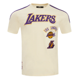 Pro standard Los Angeles Lakers Retro Classic Sj Striped Tee (BLL155997)