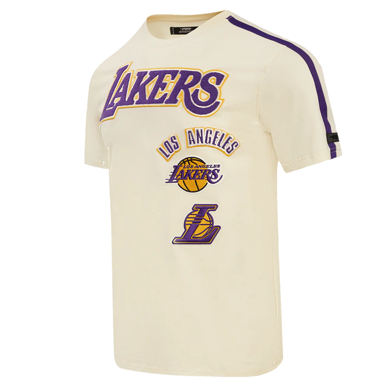 Pro standard Los Angeles Lakers Retro Classic Sj Striped Tee (BLL155997)