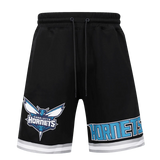 Pro Standard CHARLOTTE HORNETS CLASSIC CHENILLE DK SHORT BCH351798-BLACK