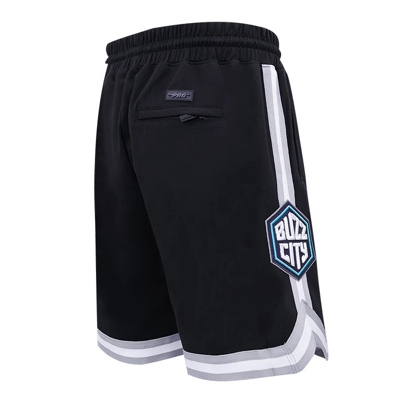 Pro Standard CHARLOTTE HORNETS CLASSIC CHENILLE DK SHORT BCH351798-BLACK