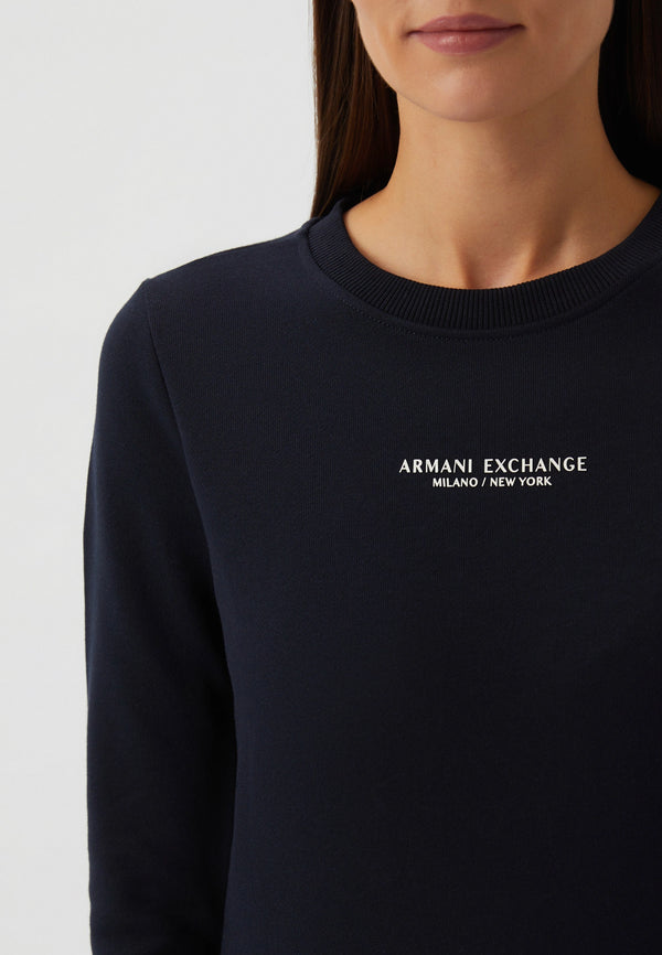 armani exchange navy sweatshirt
