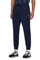 armani exchange navy trouser