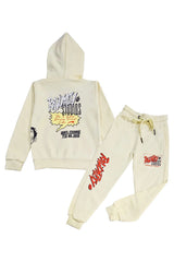 Kids Rawyalty Studios Hoodie And Jogger Set