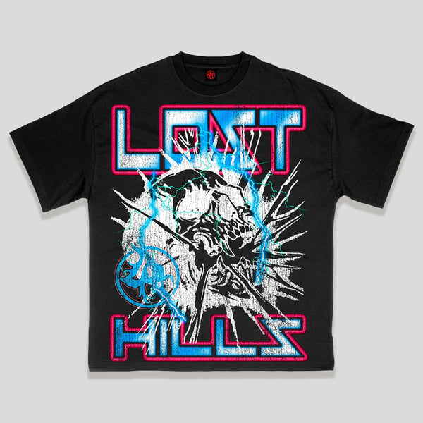 LOST HILLS MIND CONTROL TEE BLACK