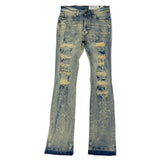 FWRD DENIM & CO. SAINTS X SINNERS STACKED DENIM JEANS