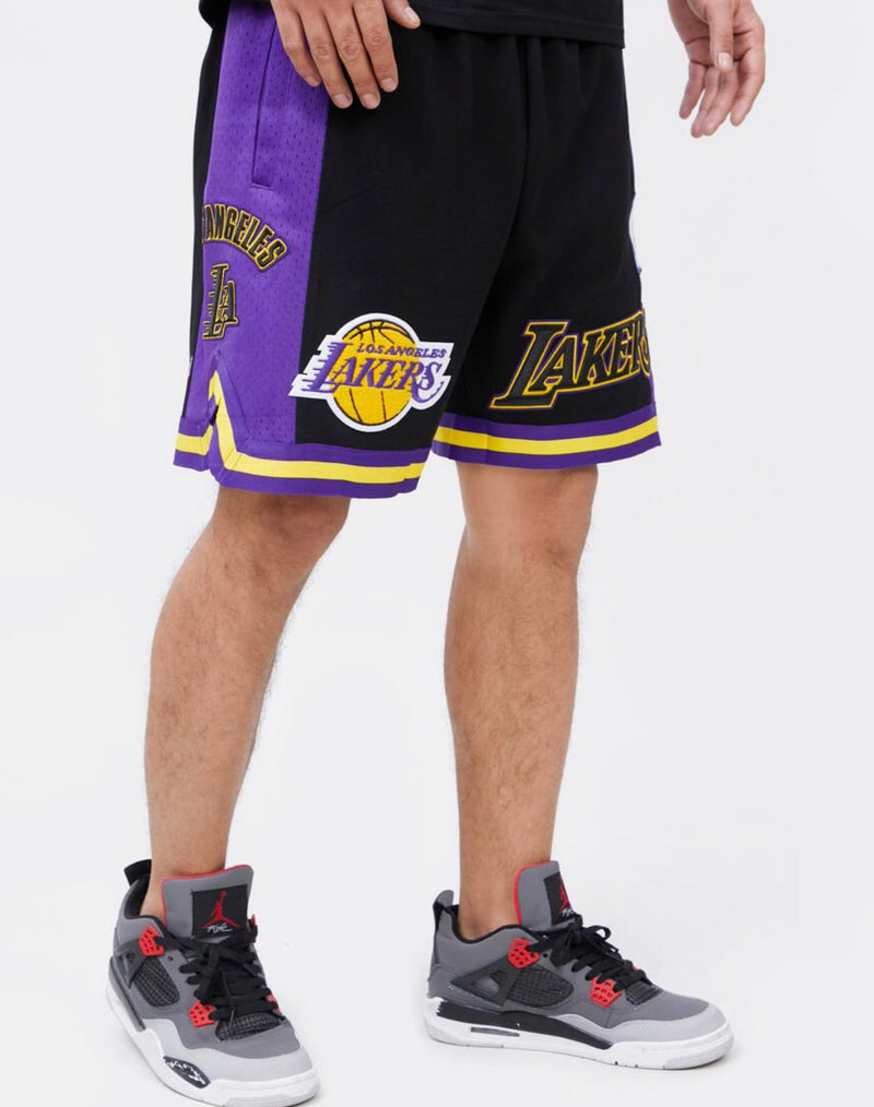 Just Don Los Angeles Lakers Pants - Black/Yellow, Size XXL by Sneaker Politics