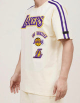 Pro standard Los Angeles Lakers Retro Classic Sj Striped Tee (BLL155997)