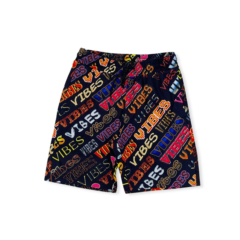 Vibes Enter The Void All Over Printed Stretch Microfiber Swim Trunk (VM232BTS01)