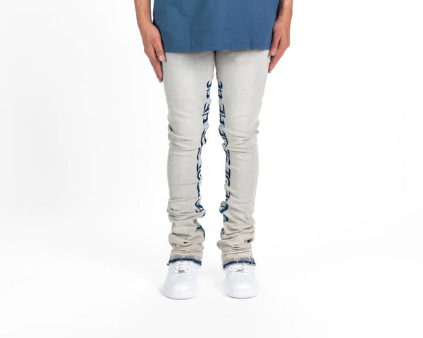 Pheelings "AGAINST ALL ODDS" FLARE STACK DENIM