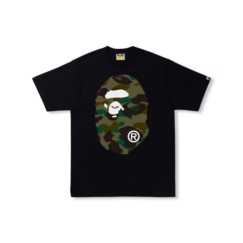 BAPE Grid Camo By A Bathing Ape Tee 'Black/Black'