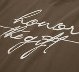 Honor the gift SCRIPT SS TEE