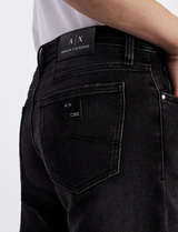 Armani Exchange black denim Jean pants