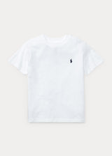 Cotton jersey discount crewneck tee polo