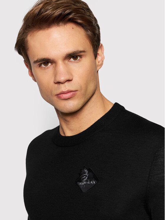 Armani Exchange Black Sweater