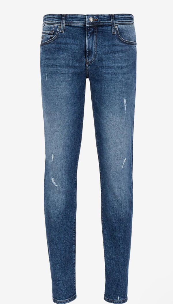 ARMANI EXCHANGE J14 INDIGO BLUE SKINNY JEANS