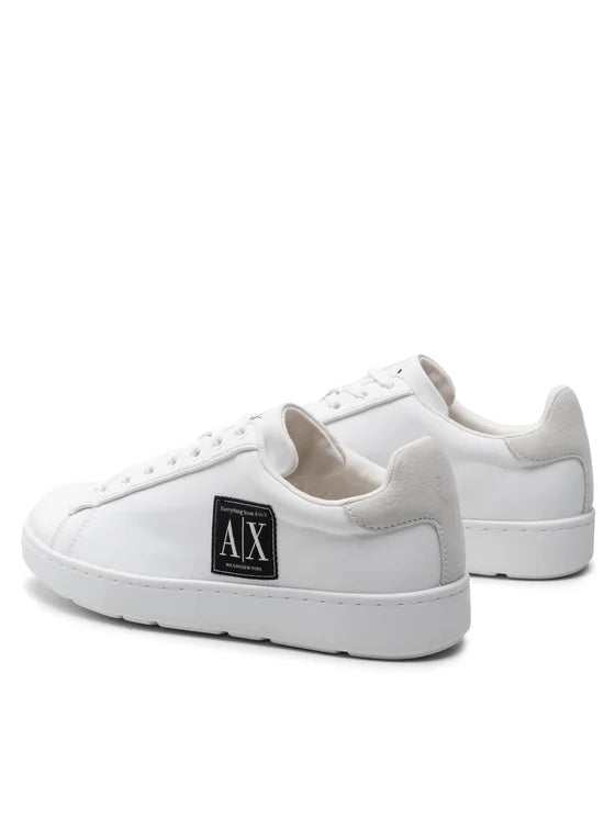 Armani Exchange white shoes