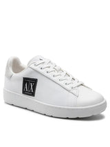 Armani Exchange white shoes