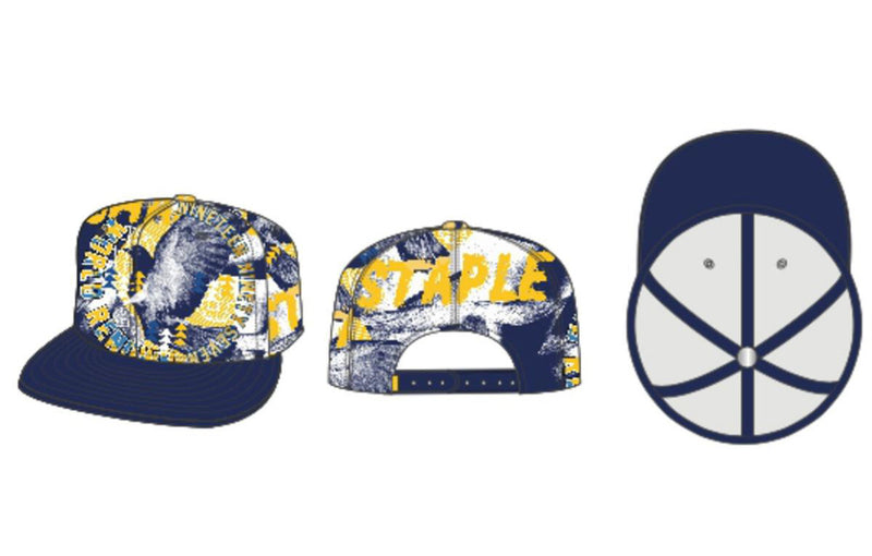 STAPLE PIGEON SNAPBACK (NAVY)