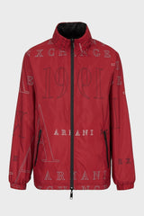 armani exchange reversible black red Jacket