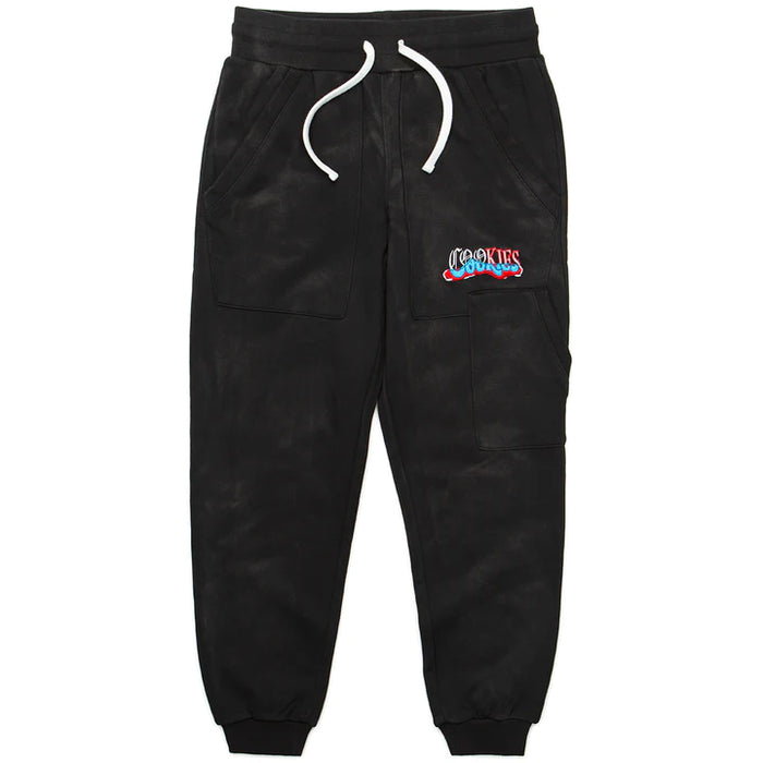 COOKIES (JOGGINGSET)- high quality TRIPLE BEAM - BLACK - 1556H5680 Large