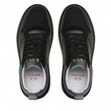 Armani Exchange black Red Shoes