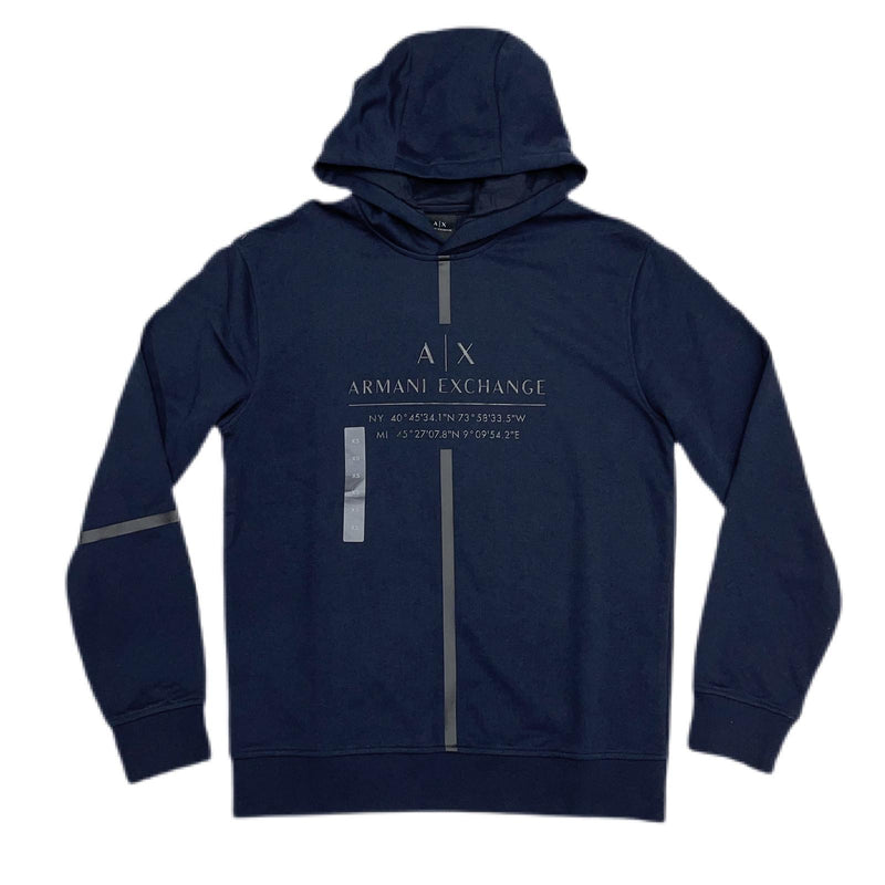 Armani exchange HOODED SWEATSHIRT (Navy/blue)