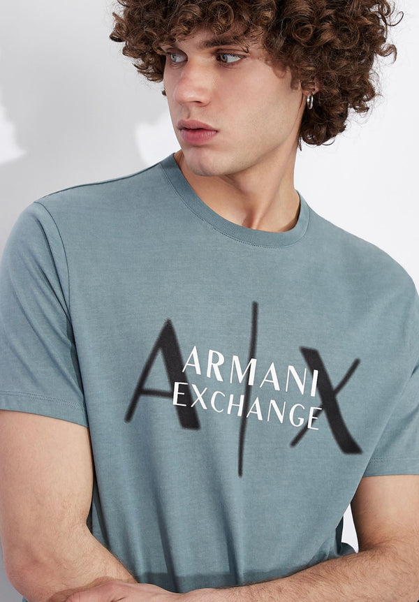 Armani exchange regular fit t-shirt (gray)