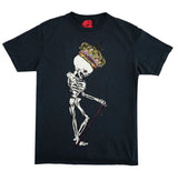 La Ropa LMC " KING FADED BLACK GRAPHIC T-SHIRT