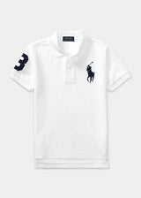 Polo Ralph Lauren Boys -Kids Big Pony Cotton Mesh Polo Shirt