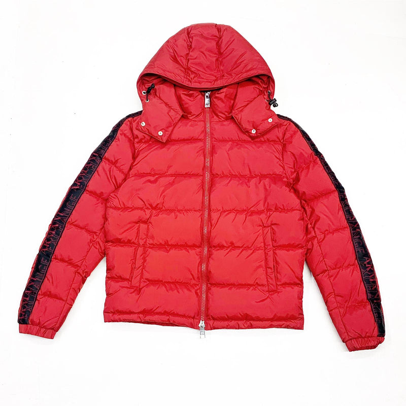 Armani exchange (red black hoodie zip up jacket)