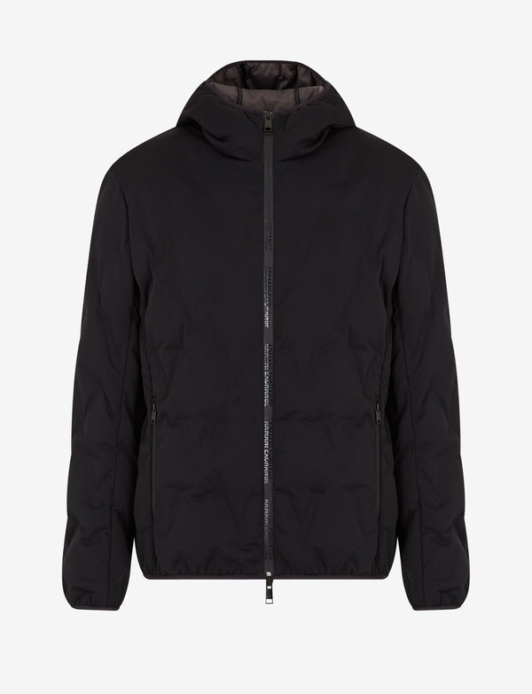 Armani exchange (black zip up hoodie)