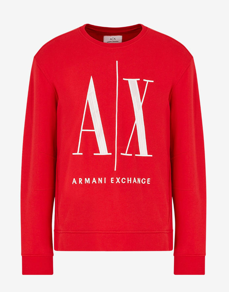 EXCHANGE ICON LOGO SWEATSHIRT (Red