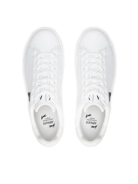 Armani Exchange white shoes