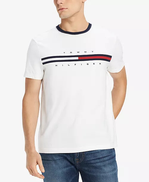 Tommy Hilfiger  ESSENTIAL SCRIPT LOGO T-SHIRT White 7849807100