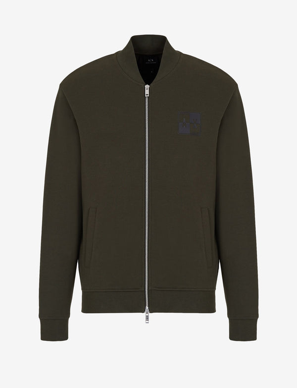 Armani exchange (Jersey fleece cardigan)