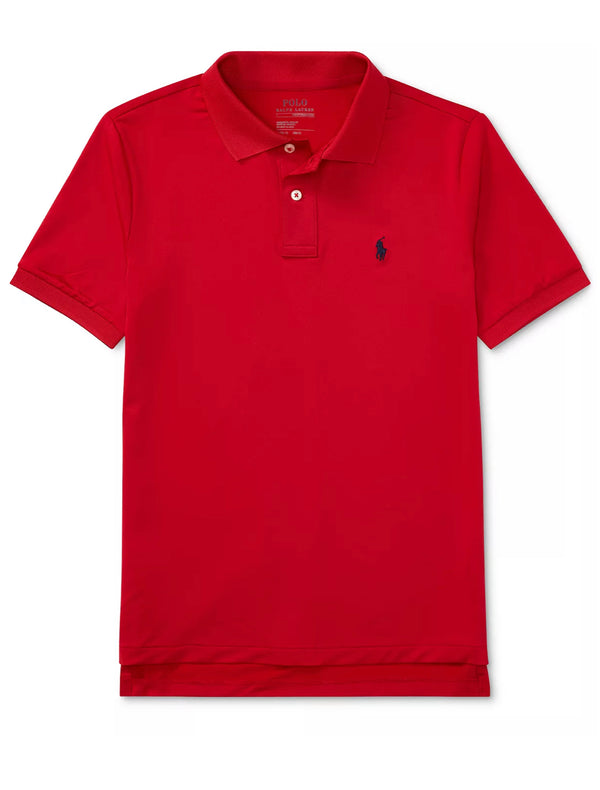 POLO RALPH LAUREN Big Boys Moisture-wicking Tech Jersey Polo Shirt  Kids