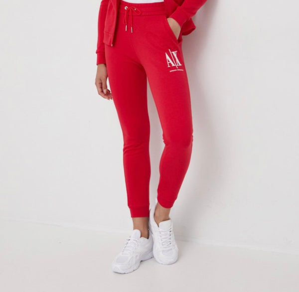 Armani Exchange Women Red sweatpants