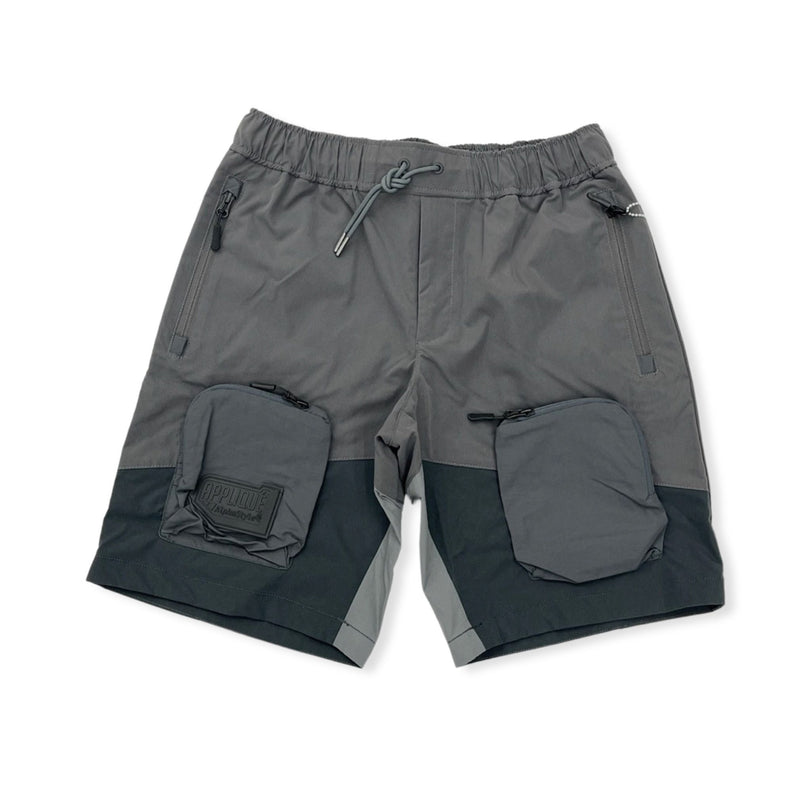 ALPHA STYLE ARTHUR HIKING GREY SHORTS