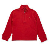 Polo Ralph Lauren (kids) Cotton Interlock Quarter-Zip Pullover