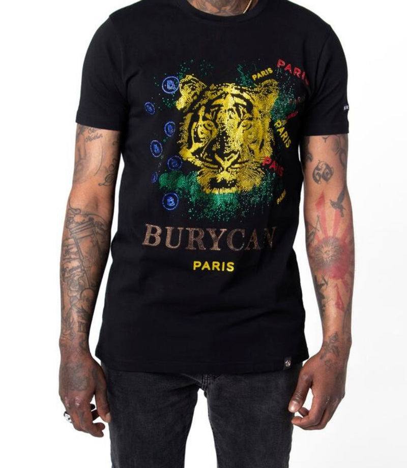 BURYCAN PARIS TIGER ROAR TONAL BC016 BLACK