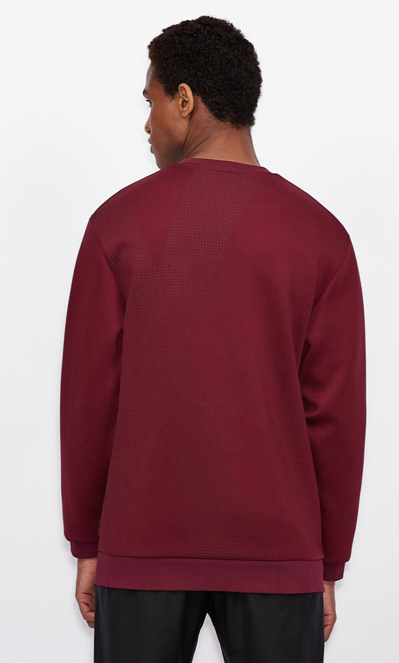 ARMANI EXCHANGE DOUBLE JERSEY SWEATSHIRT