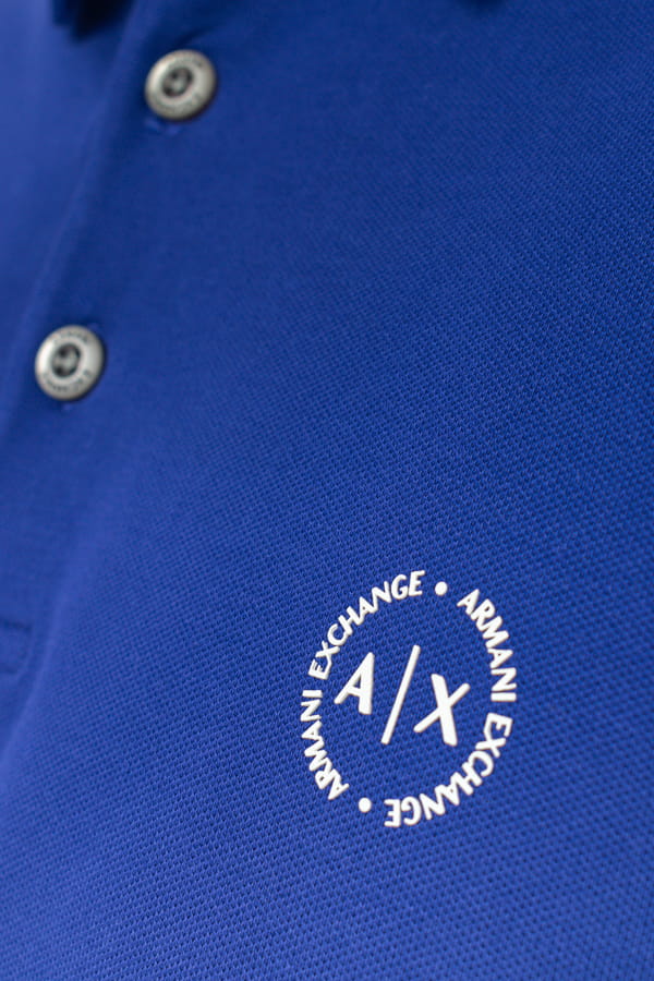 Armani Exchange Polo Blue 8NZF78 ZJ81Z 15BH